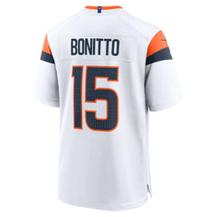 Nik Bonitto Denver Broncos Game Jersey White | Nike for Sale