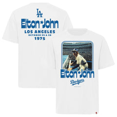 Los Angeles Dodgers x Elton John Sportiqe Unisex  Duke Oversized T-Shirt - MLB