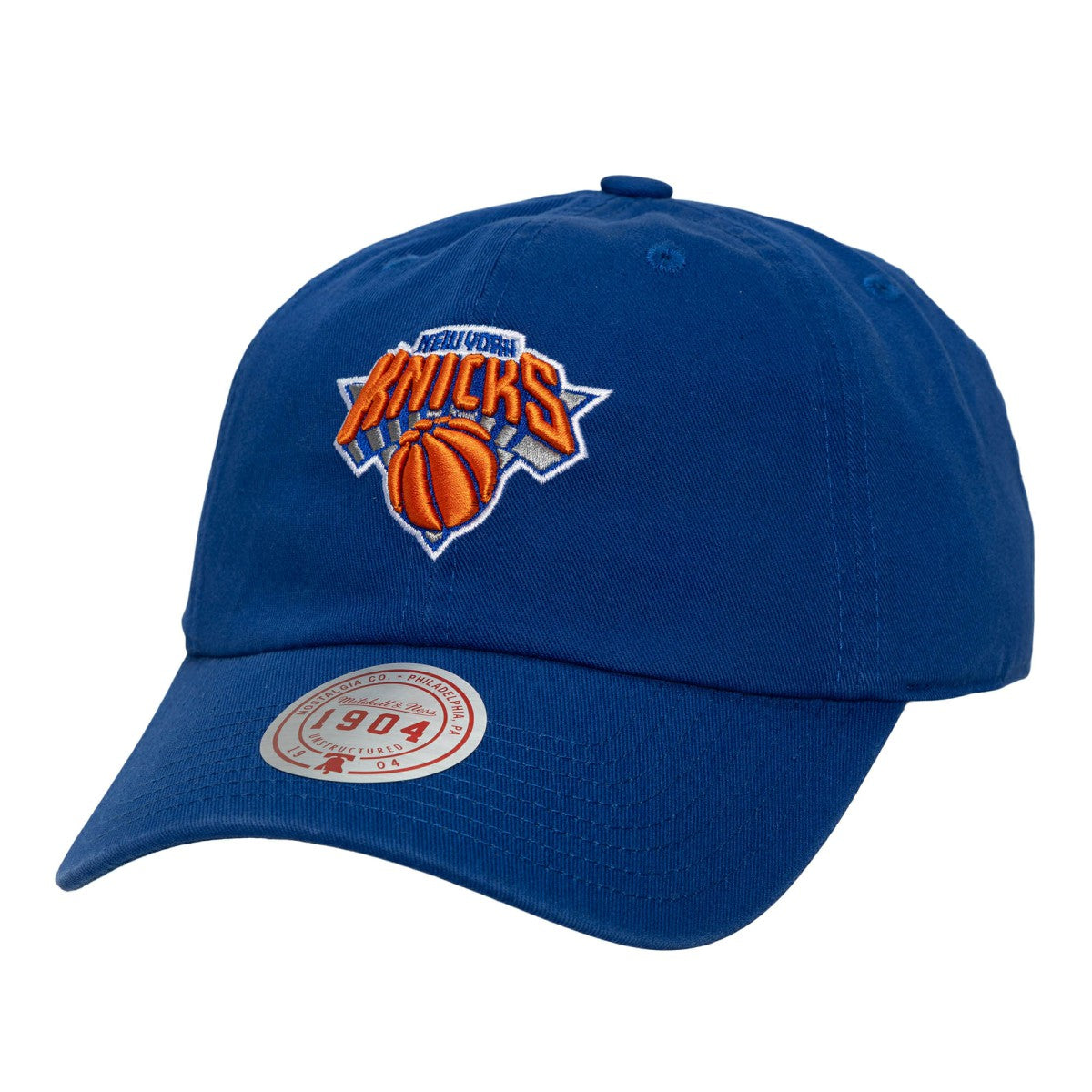 New York Knicks Hardwood Classics 1904 Adjustable Hat Blue - NBA