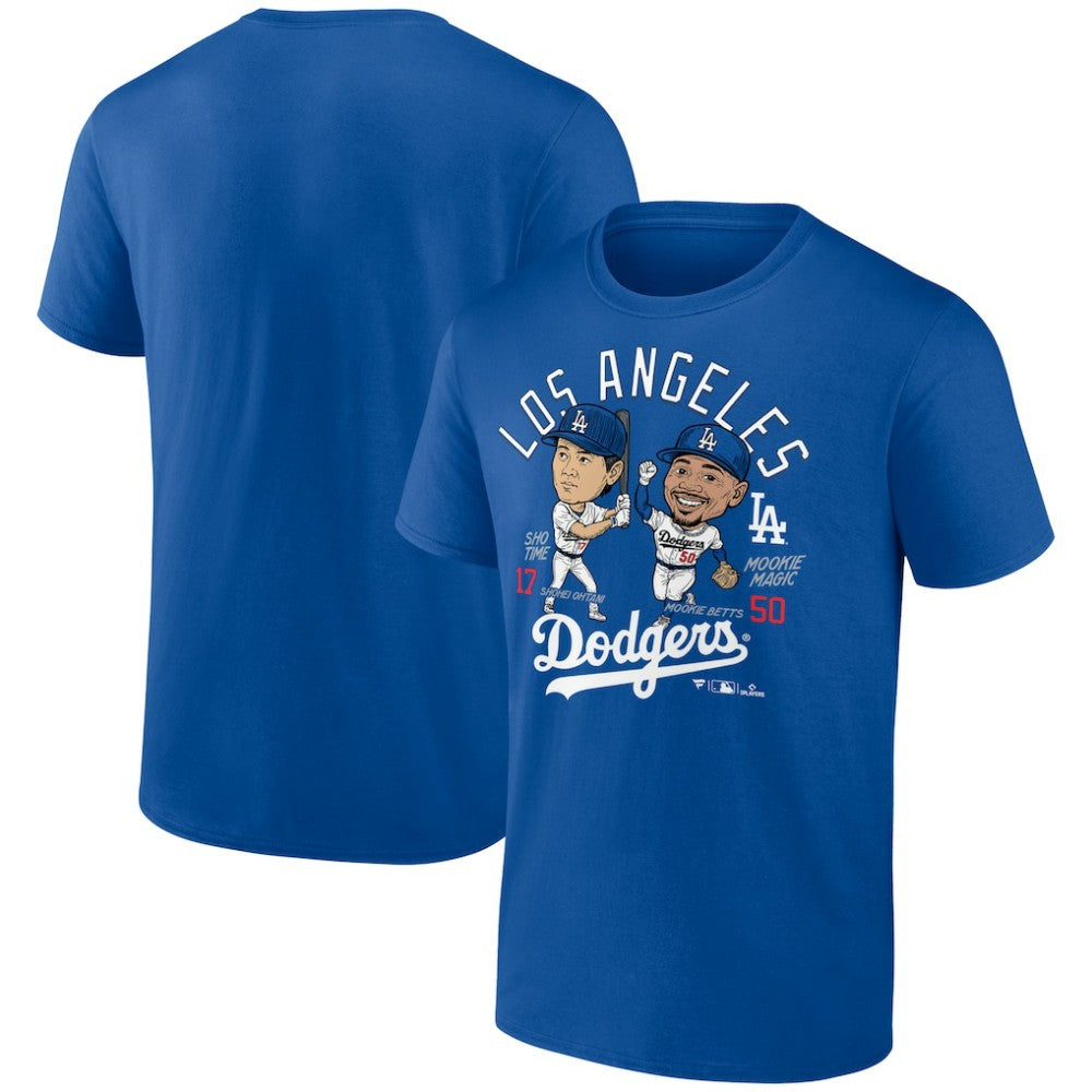 Mookie Betts & Shohei Ohtani Los Angeles Dodgers Player Duo T-Shirt - MLB