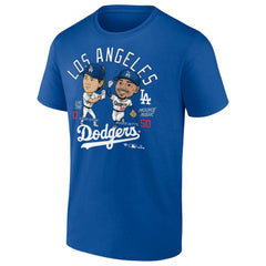 Mookie Betts & Shohei Ohtani Los Angeles Dodgers Player Duo T-Shirt - MLB