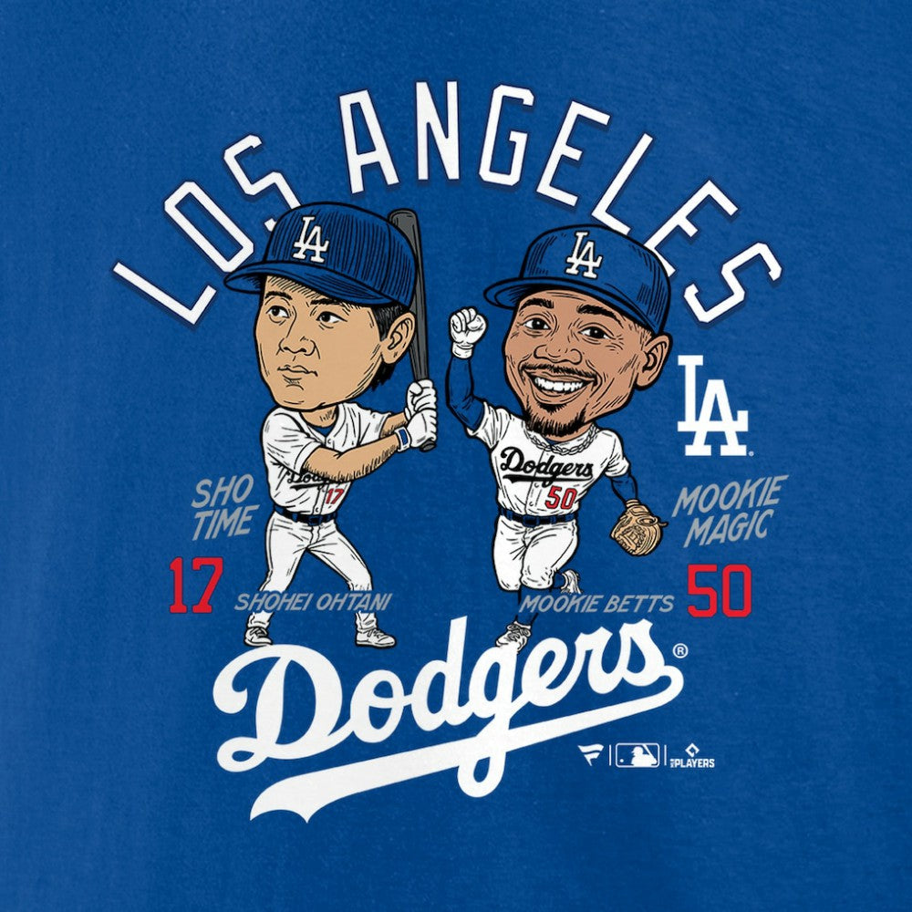 Mookie Betts & Shohei Ohtani Los Angeles Dodgers Player Duo T-Shirt - MLB
