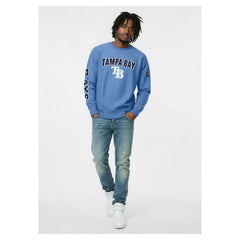 Tampa Bay Rays Champion Reverse Weave Chenille Sweatshirt - MLB