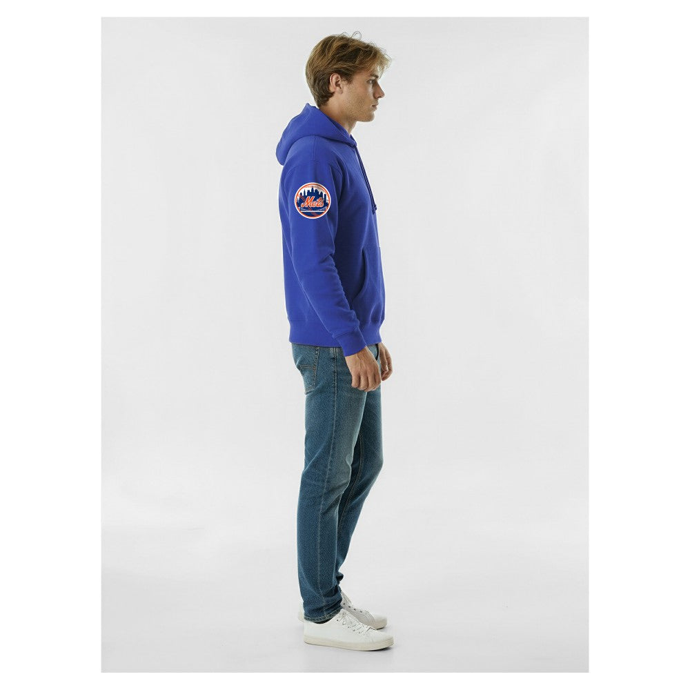 New York Mets Champion Reverse Weave Chenille Hoodie - MLB