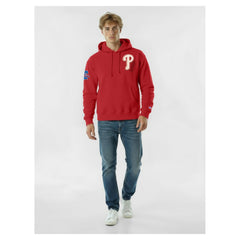 Philadelphia Phillies Champion Reverse Weave Chenille Hoodie - MLB