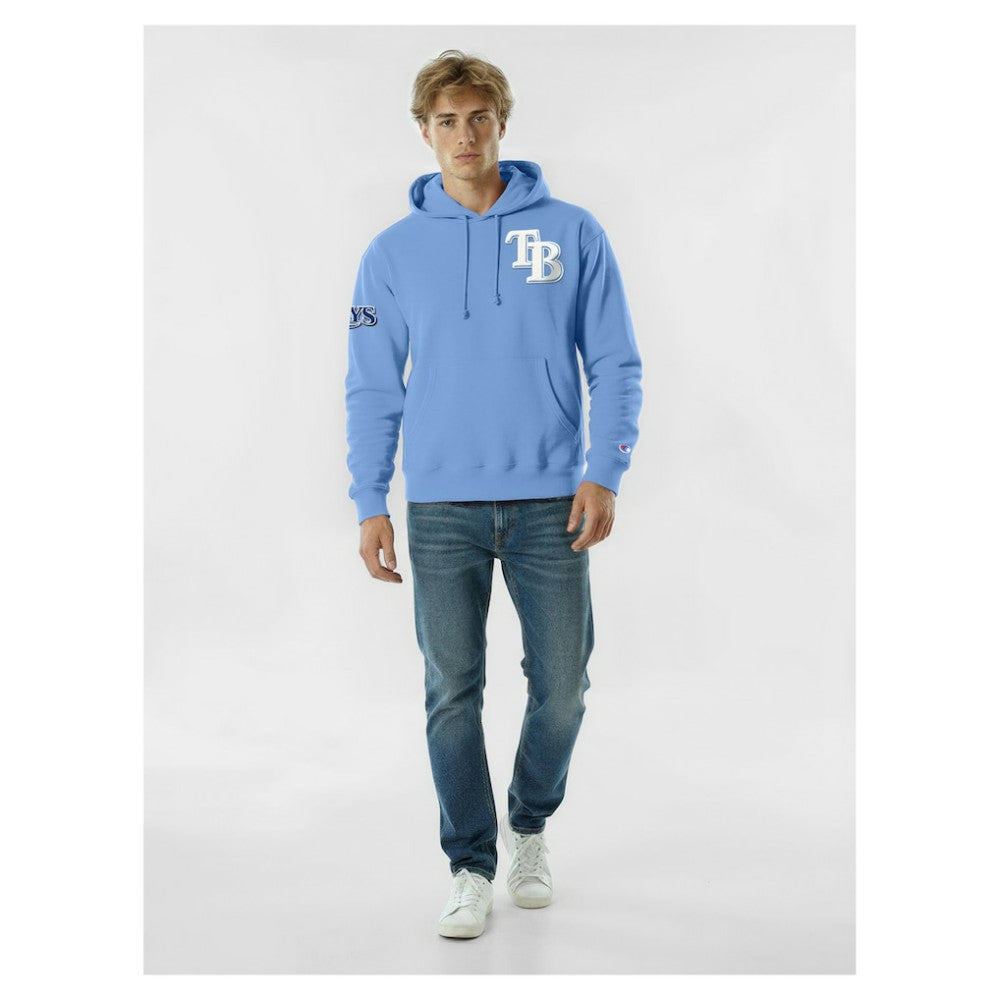 Tampa Bay Rays Champion Reverse Weave Chenille Hoodie - MLB