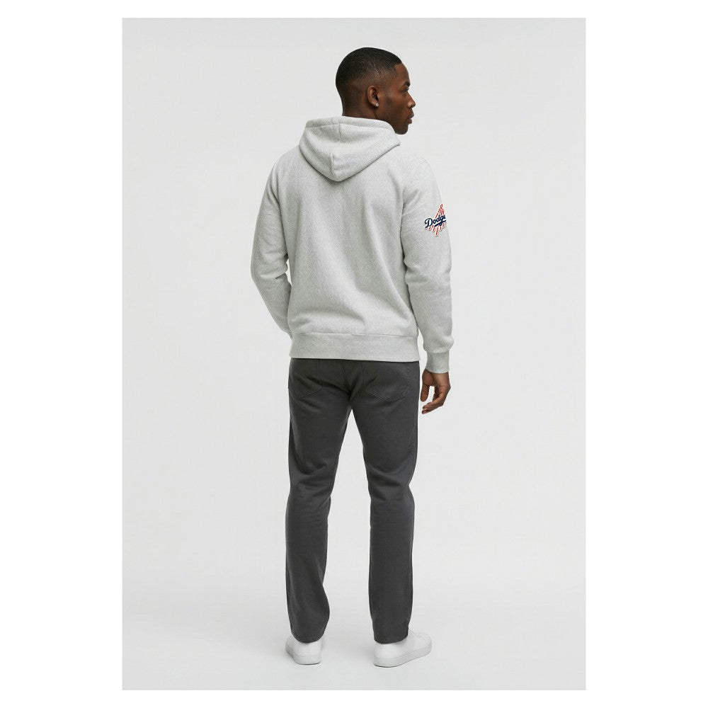 Los Angeles Dodgers Champion Reverse Weave Chenille Full-Zip Hoodie - MLB