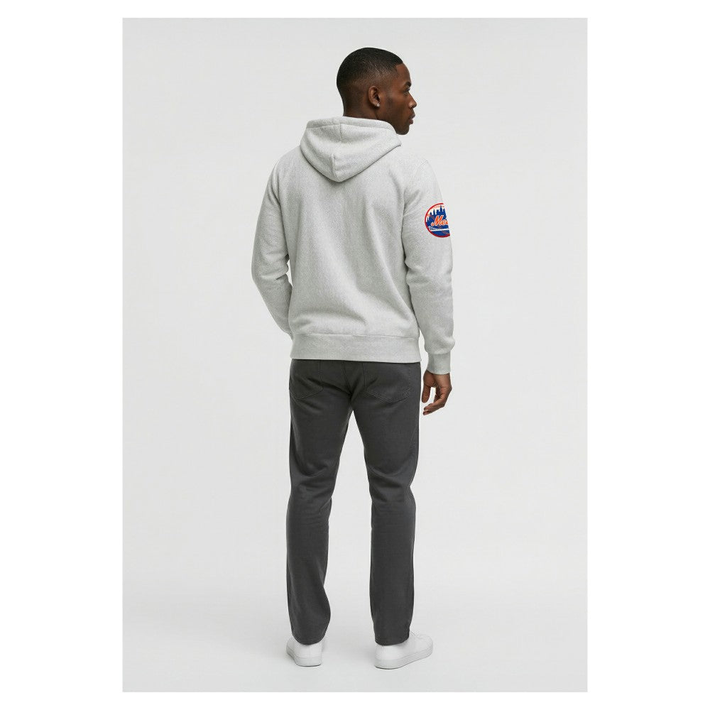 New York Mets Champion Reverse Weave Chenille Full-Zip Hoodie - MLB