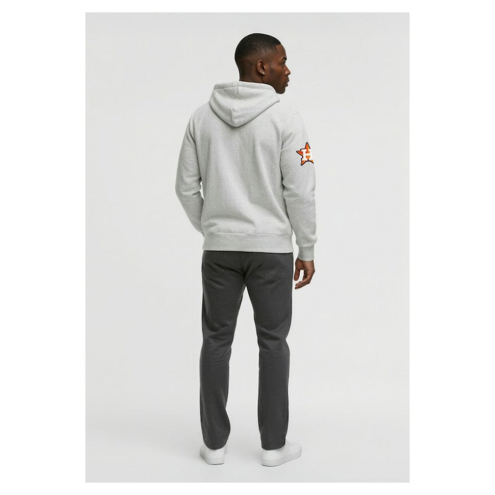 Houston Astros Champion Reverse Weave Chenille Full-Zip Hoodie - MLB