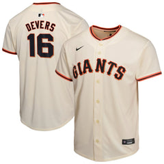 Rafael Devers San Francisco Giants Nike Youth Home Player Game Jersey - MLB