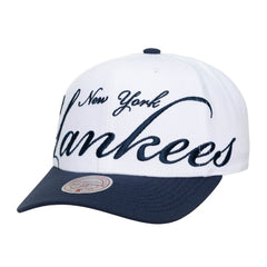 New York Yankees Mitchell & Ness Unisex XL Script Pro Crown Adjustable Hat - MLB