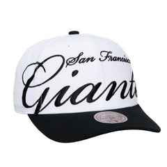 San Francisco Giants Mitchell & Ness Unisex XL Script Pro Crown Adjustable Hat - MLB