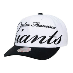 San Francisco Giants Mitchell & Ness Unisex XL Script Pro Crown Adjustable Hat - MLB