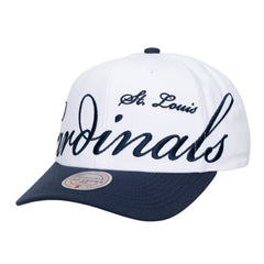 St. Louis Cardinals Mitchell & Ness Unisex XL Script Pro Crown Adjustable Hat - MLB
