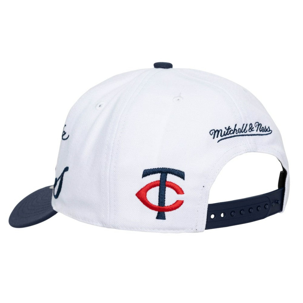 Minnesota Twins Mitchell & Ness Unisex XL Script Pro Crown Adjustable Hat - MLB