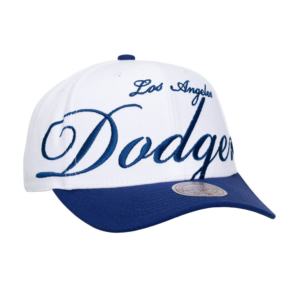 Los Angeles Dodgers Mitchell & Ness Unisex XL Script Pro Crown Snapback Hat - MLB