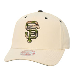 San Francisco Giants Mitchell & Ness Unisex Camo Logo Pro Crown Snapback Hat - MLB