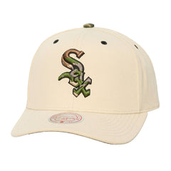 Chicago White Sox Mitchell & Ness Unisex Camo Logo Pro Crown Snapback Hat - MLB
