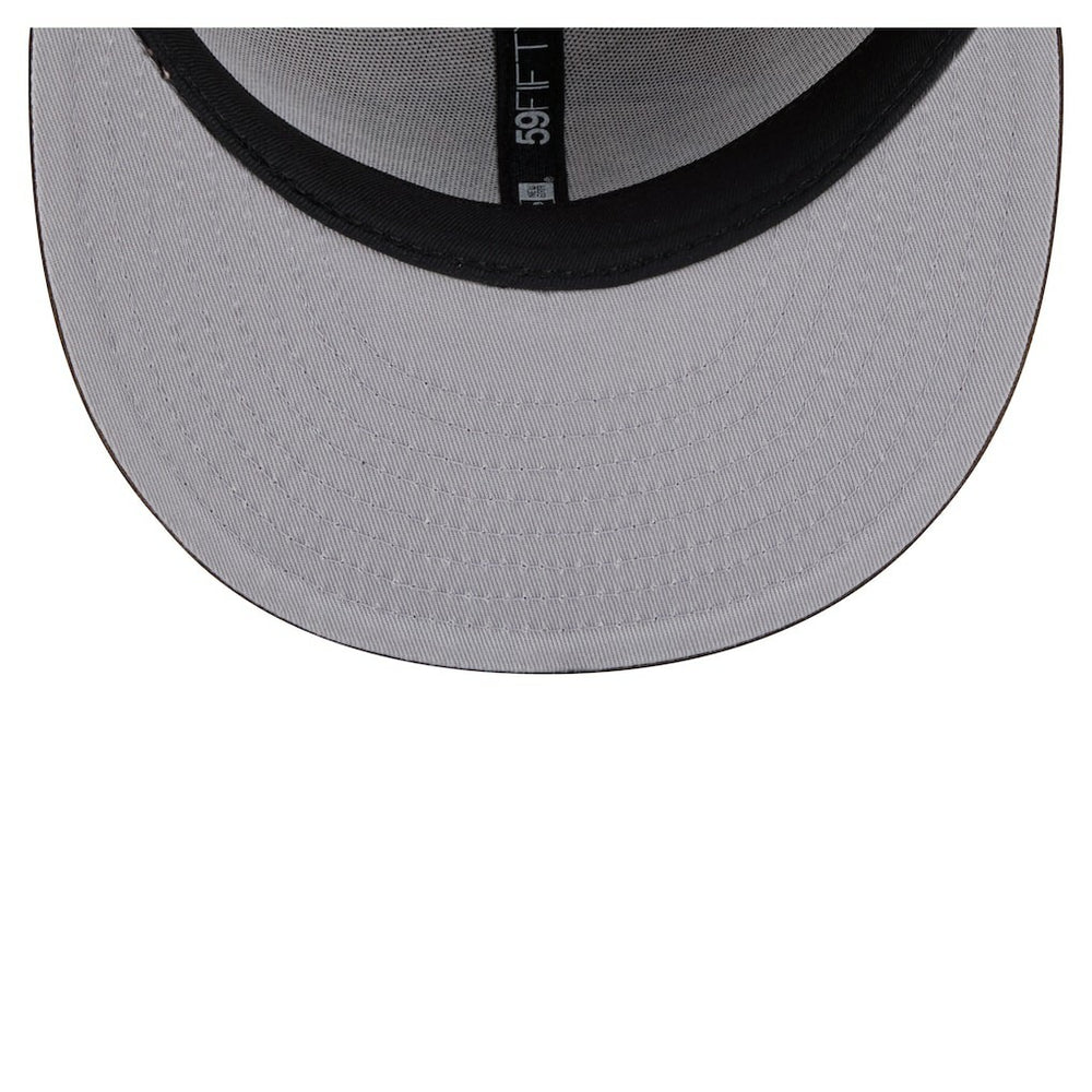 Baltimore Ravens New Era Two-Tone Walnut 59FIFTY Fitted Hat Light Brown/Dark Brown | NFL