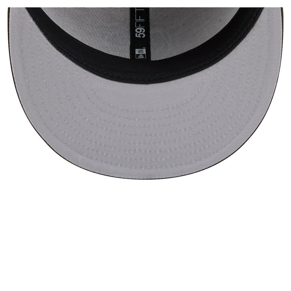Chicago Bears New Era Two-Tone Walnut 59FIFTY Fitted Hat Light Brown/Dark Brown | NFL