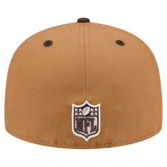 Cincinnati Bengals New Era Two-Tone Walnut 59FIFTY Fitted Hat Light Brown/Dark Brown | NFL