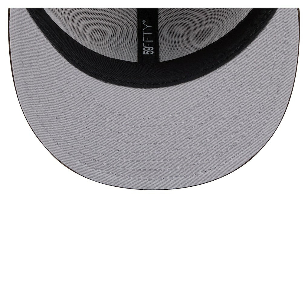 Cleveland Browns New Era Two-Tone Walnut 59FIFTY Fitted Hat Light Brown/Dark Brown | NFL