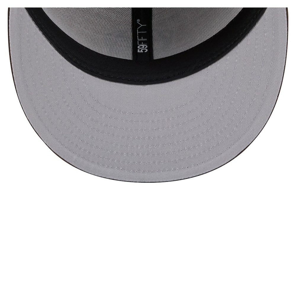 Cleveland Browns New Era Two-Tone Walnut 59FIFTY Fitted Hat Light Brown/Dark Brown | NFL