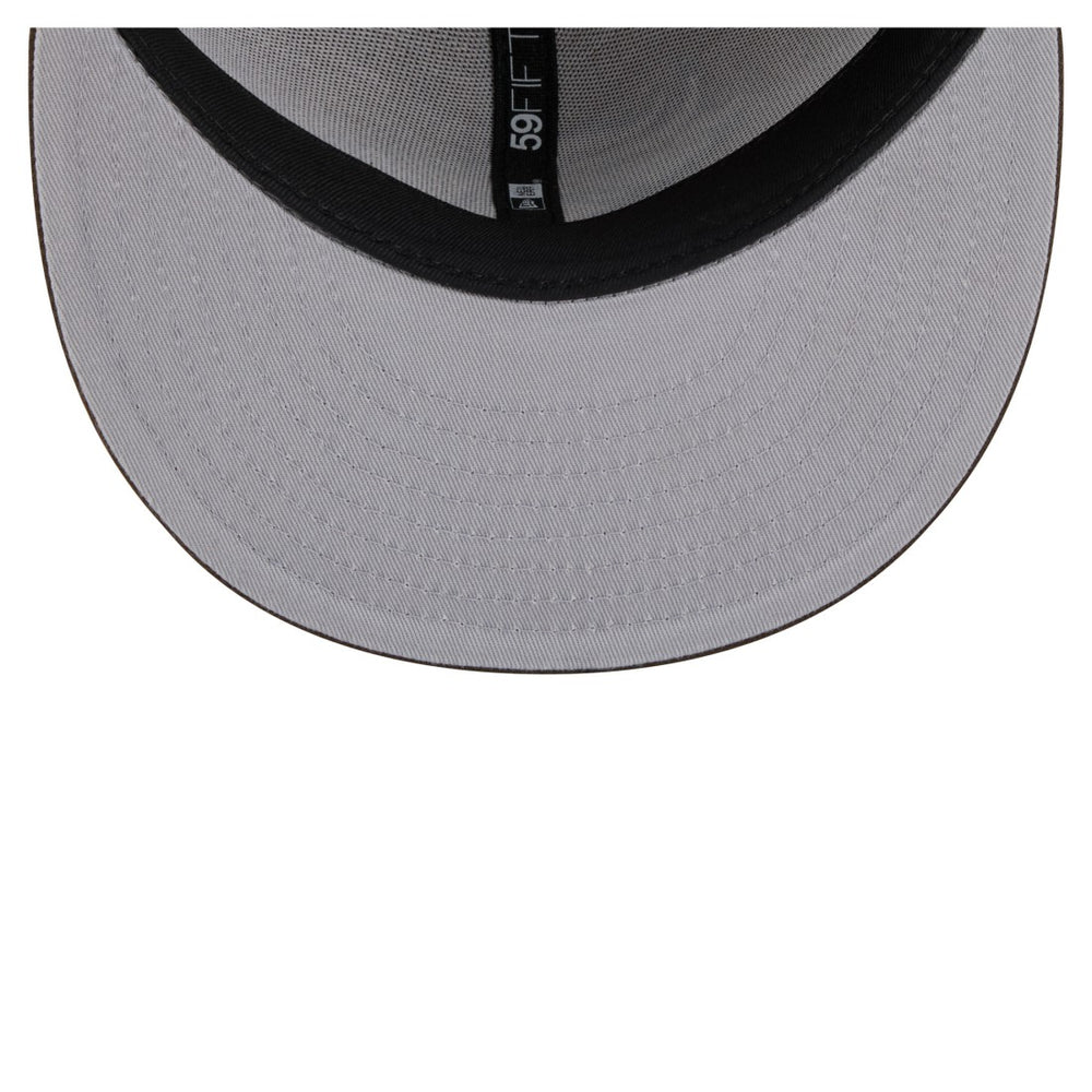 Denver Broncos New Era Two-Tone Walnut 59FIFTY Fitted Hat Light Brown/Dark Brown | NFL