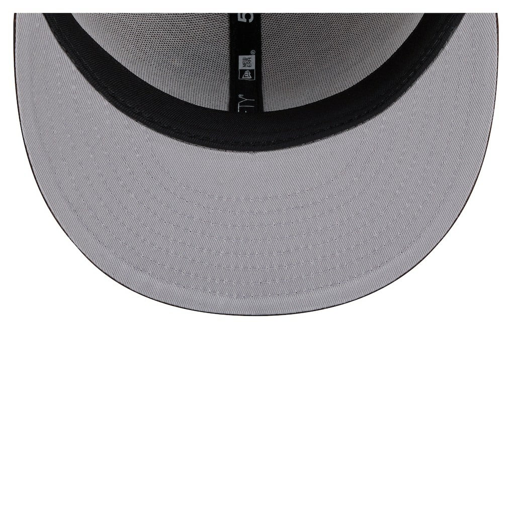 Detroit Lions New Era Two-Tone Walnut 59FIFTY Fitted Hat Light Brown/Dark Brown | NFL