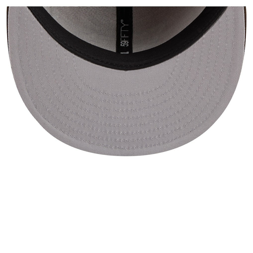 Jacksonville Jaguars New Era Two-Tone Walnut 59FIFTY Fitted Hat Light Brown/Dark Brown | NFL