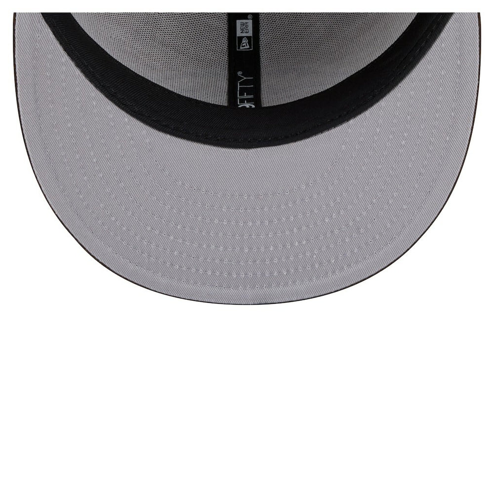 Los Angeles Chargers New Era Two-Tone Walnut 59FIFTY Fitted Hat Light Brown/Dark Brown | NFL