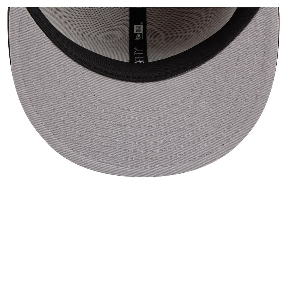 Miami Dolphins New Era Two-Tone Walnut 59FIFTY Fitted Hat Light Brown/Dark Brown | NFL