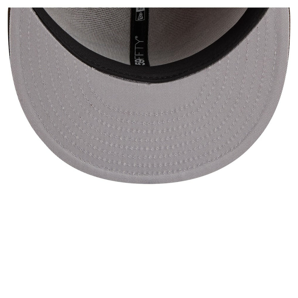 New England Patriots New Era Two-Tone Walnut 59FIFTY Fitted Hat Light Brown/Dark Brown | NFL