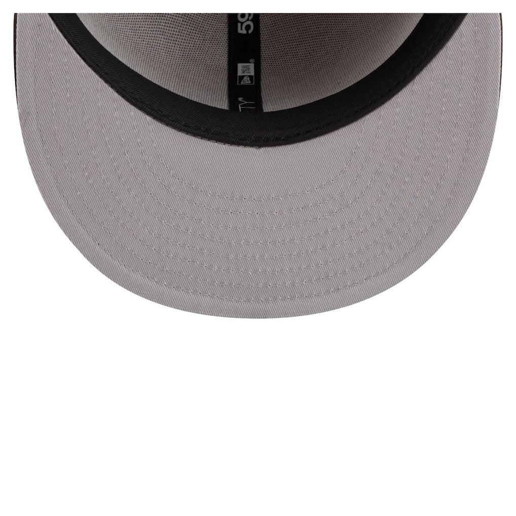 New Orleans Saints New Era Two-Tone Walnut 59FIFTY Fitted Hat Light Brown/Dark Brown | NFL