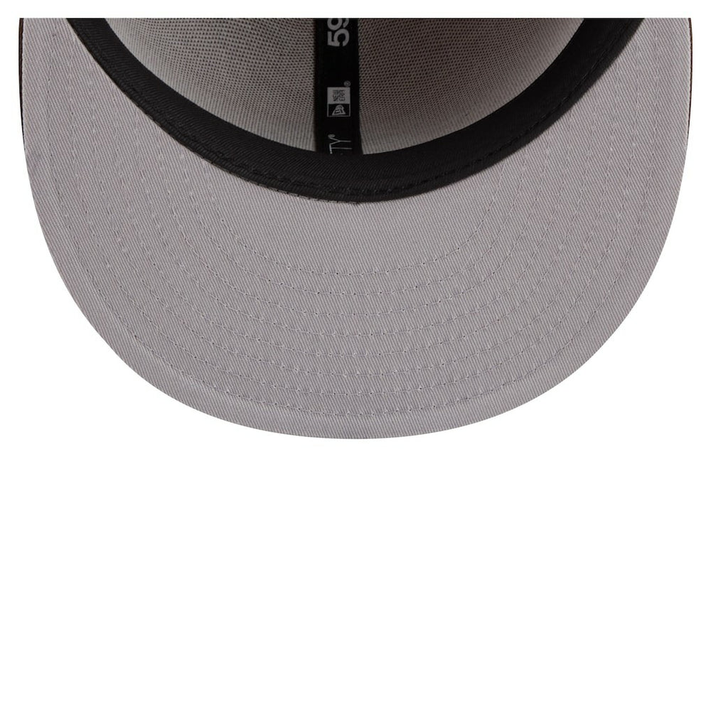 New Orleans Saints New Era Two-Tone Walnut 59FIFTY Fitted Hat Light Brown/Dark Brown | NFL