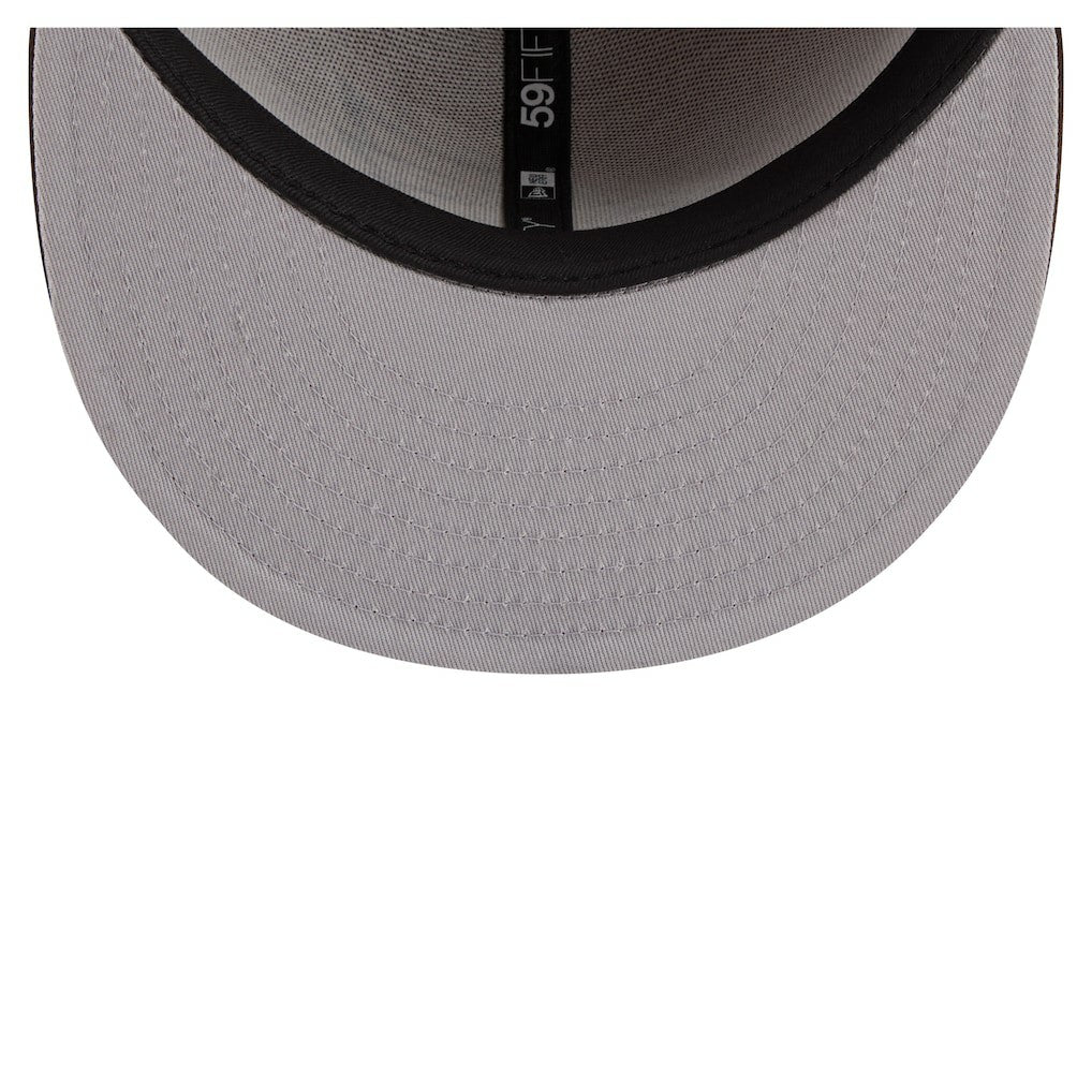 Philadelphia Eagles New Era Two-Tone Walnut 59FIFTY Fitted Hat Light Brown/Dark Brown | NFL