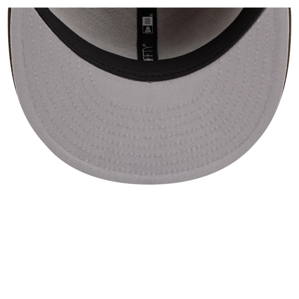 Tennessee Titans New Era Two-Tone Walnut 59FIFTY Fitted Hat Light Brown/Dark Brown | NFL