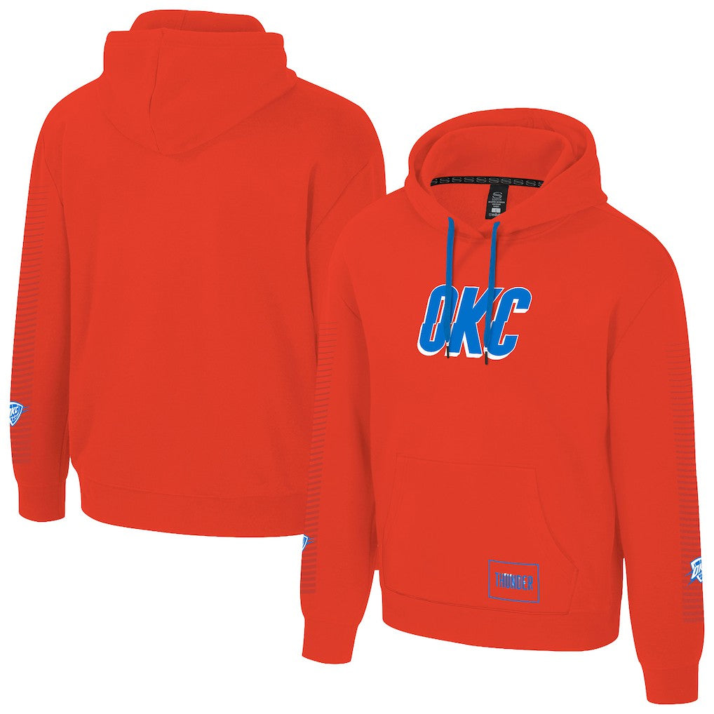 Oklahoma City Thunder Stadium Essentials Unisex NBA Legends City Star Fleece Hoodie Orange - NBA