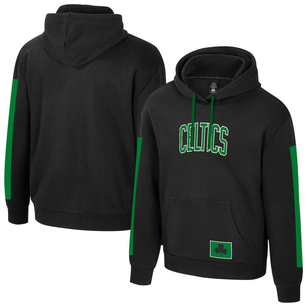 Boston Celtics Stadium Essentials Unisex NBA Legends City Star Fleece Hoodie Black - NBA