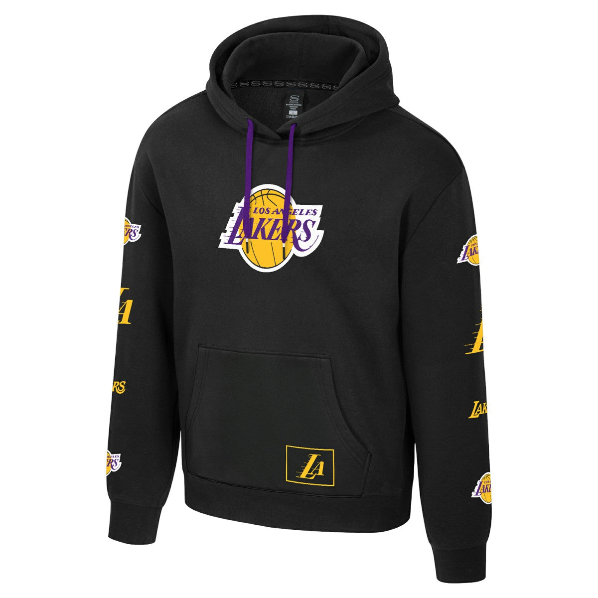 Los Angeles Lakers Stadium Essentials Unisex NBA Legends City Star Fleece Hoodie Black - NBA