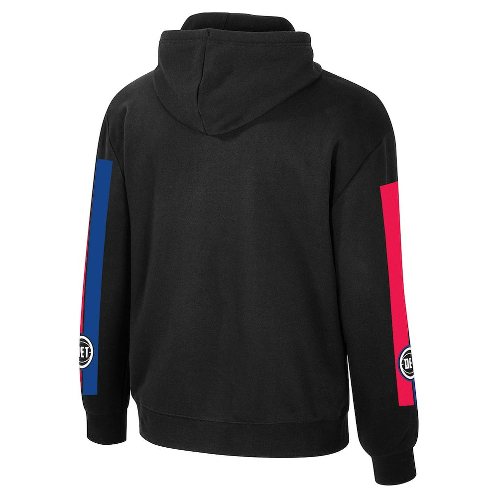 Detroit Pistons Stadium Essentials Unisex NBA Legends City Star Fleece Hoodie Black - NBA