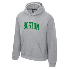 Boston Celtics Stadium Essentials Unisex First Team Club Level Hoodie Heather Gray - NBA