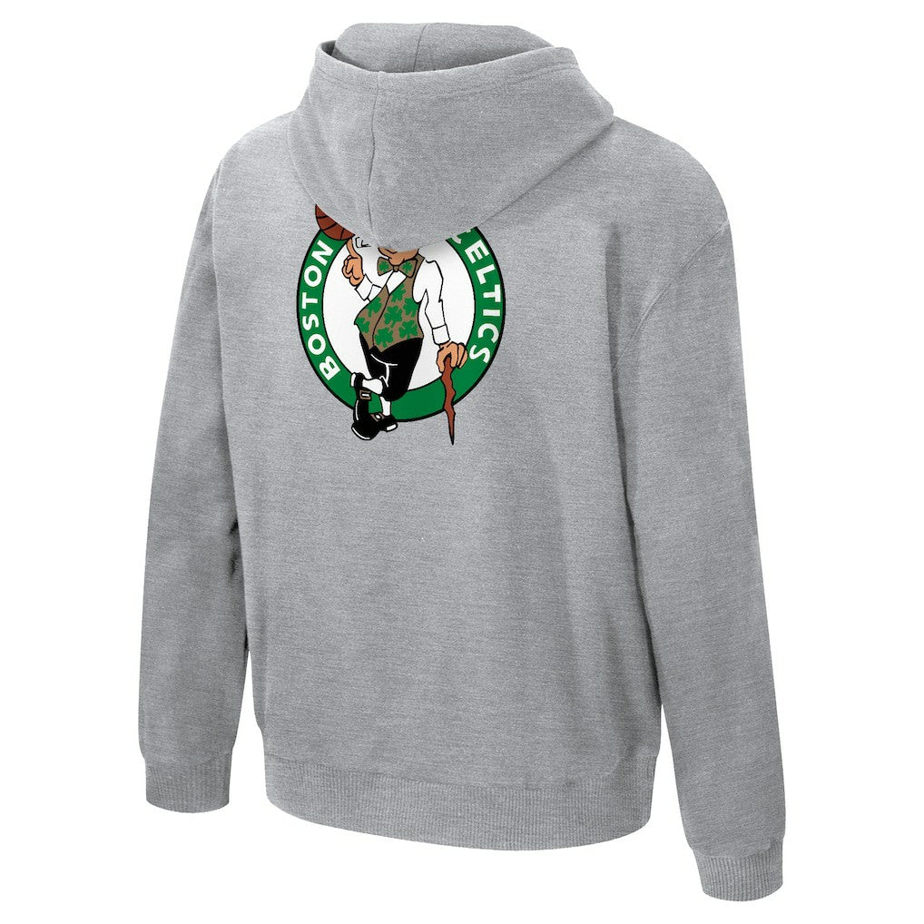 Boston Celtics Stadium Essentials Unisex First Team Club Level Hoodie Heather Gray - NBA