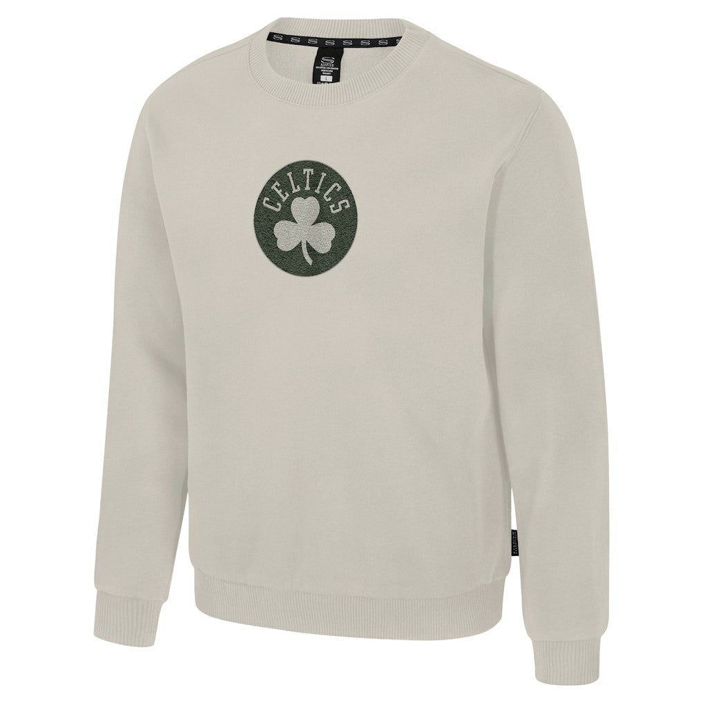 Boston Celtics Stadium Essentials Unisex Rivalry Club Level Fleece Sweatshirt Natural - NBA