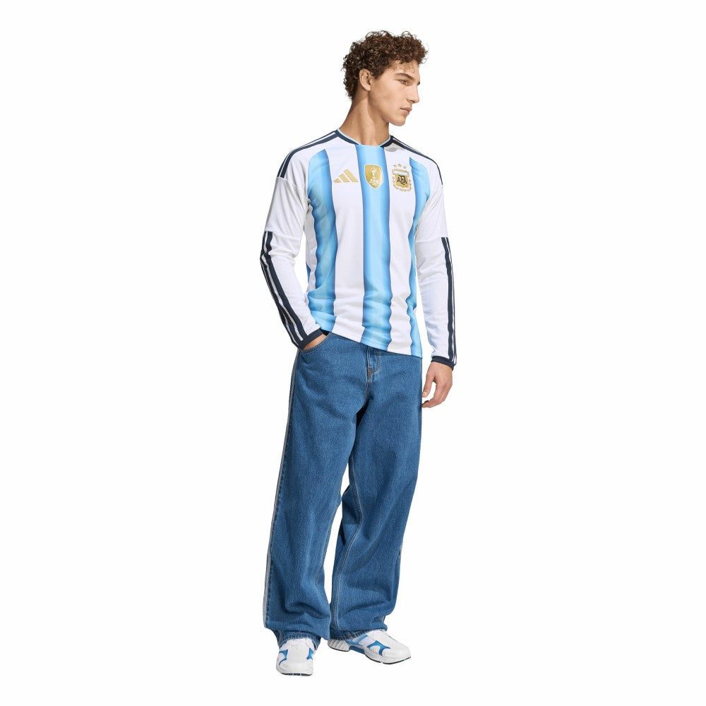 Argentina National Team FIFA x World Cup 2026 Home Replica Long Sleeve Jersey White | Adidas discount