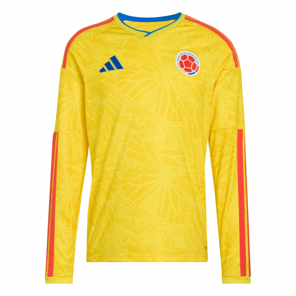 Colombia National Team FIFA x World Cup 2026 Home Replica Long Sleeve Jersey Yellow | Adidas discount