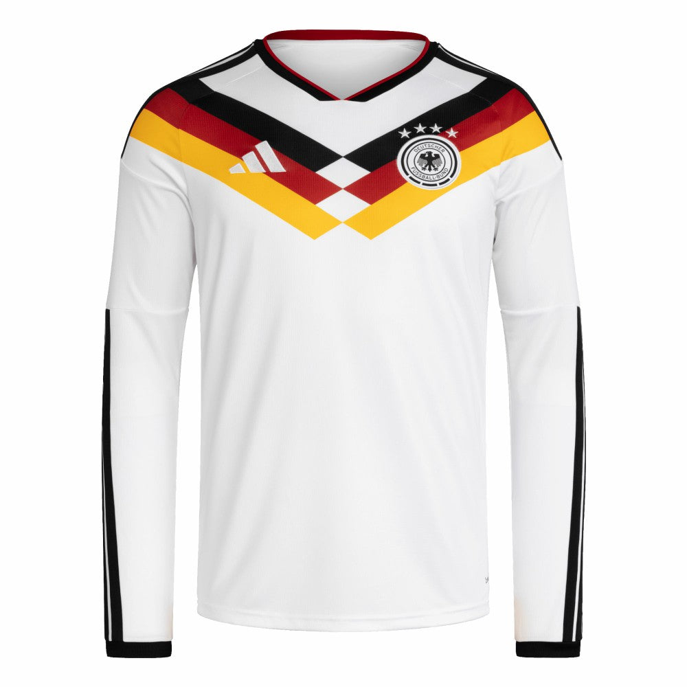 Germany National Team FIFA x World Cup 2026 Home Replica Long Sleeve Jersey White | Adidas