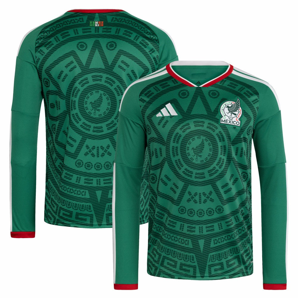 Mexico National Team FIFA x World Cup 2026 Home Replica Long Sleeve Jersey Green | Adidas online