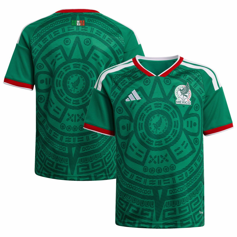 Mexico National Team Youth FIFA x World Cup 2026 Home Replica Jersey Green | Adidas discount
