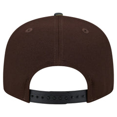 New York Giants Adult Burnt Wood Camo 9FIFTY Snapback Hat Dark Brown | NFL
